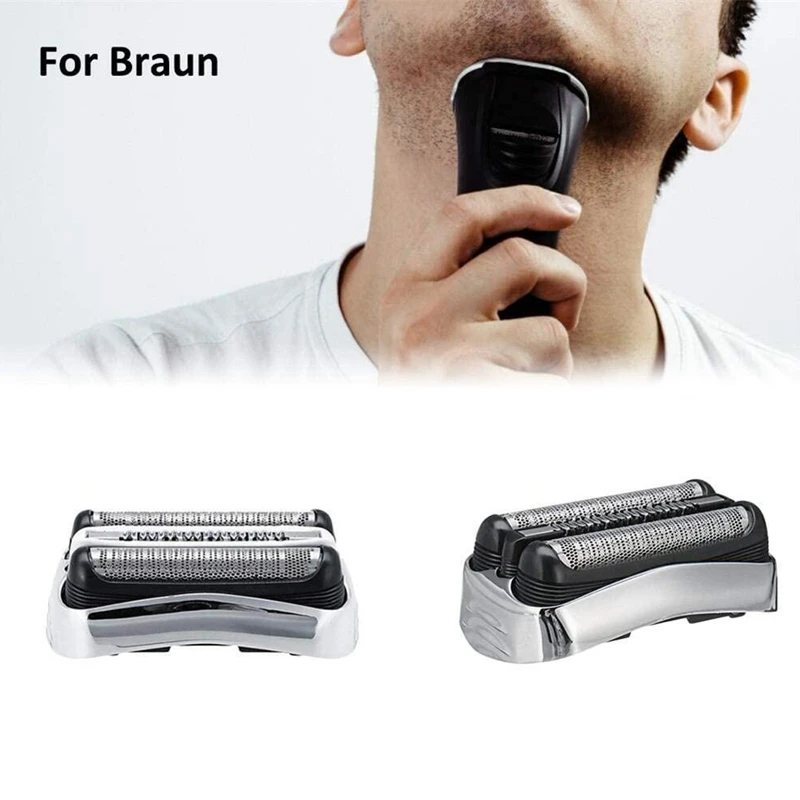 2X kepala pencukur pengganti untuk Braun 32S Series 301S 310S 320S 330S kepala pengganti pemotong