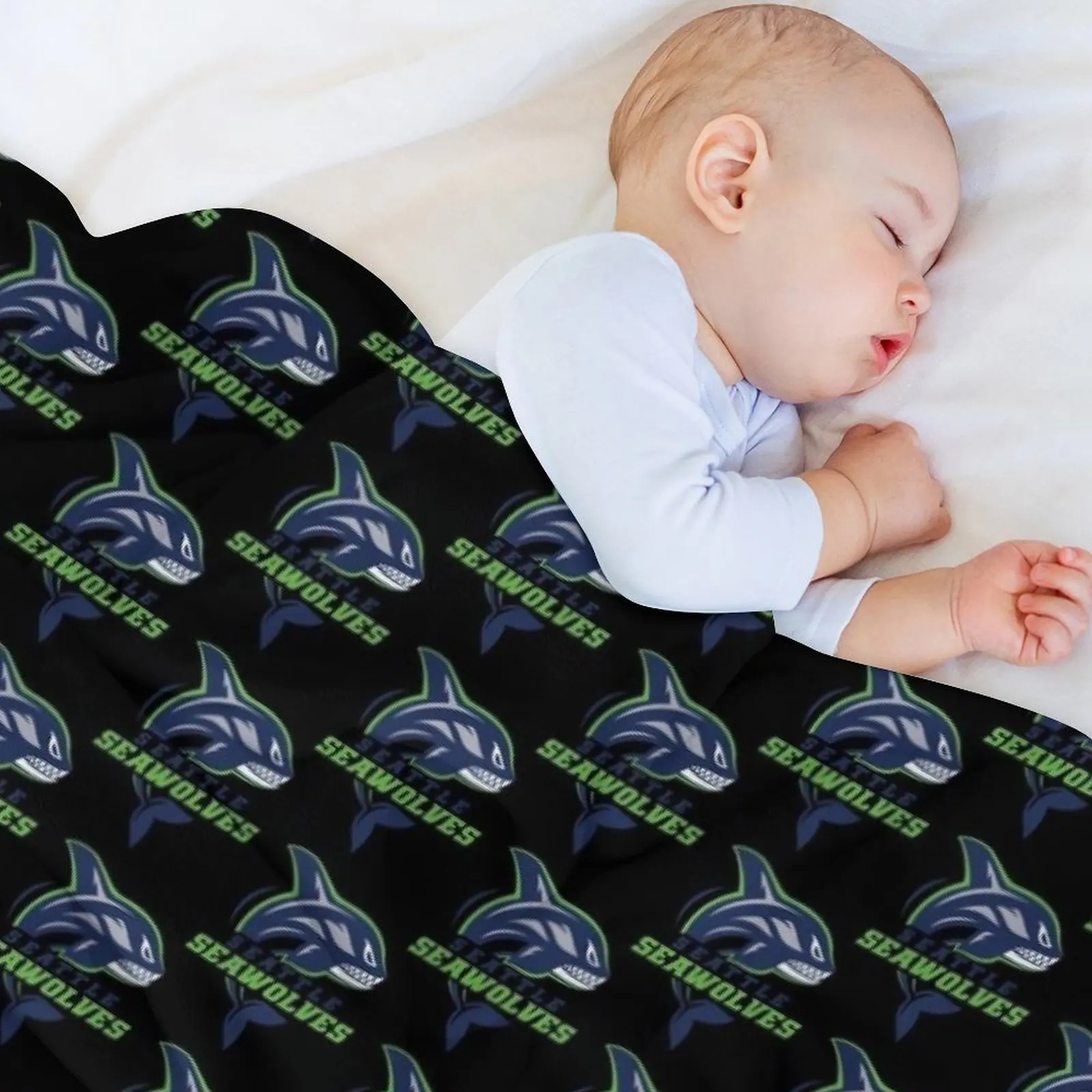 Seattle Seawolves Rugby Throw Blanket For Sofa Thin Sofas Tourist Blankets