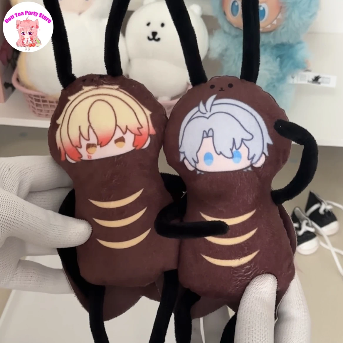 

Аниме Honkai: Star Rail Wanderer Furina Anaxa Mydei Phainon Blade 10 см, милое тело таракана, плюшевая хлопковая кукла, игрушки Gif