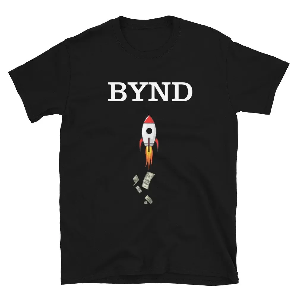 Más allá de la carne Stock Ticker Bynd Investor Idea de regalo Finanzas Estilo de vida Merch Market Camiseta