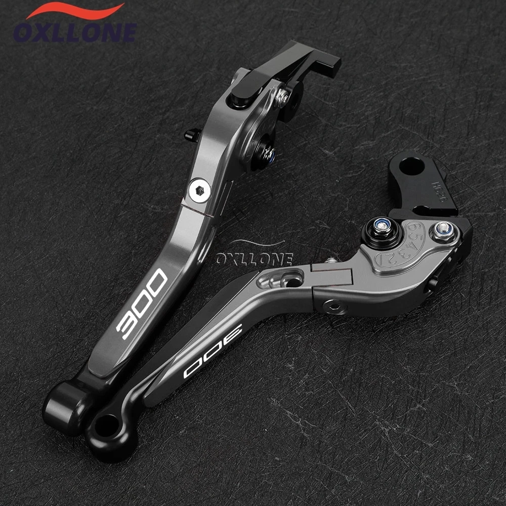 

For Loncin VOGE 300R 300RR 300AC 300ACX 2019 2020 2021 2022 2023 2024 CNC Folding Adjustable Clutch Brake Levers 300 R RR AC ACX