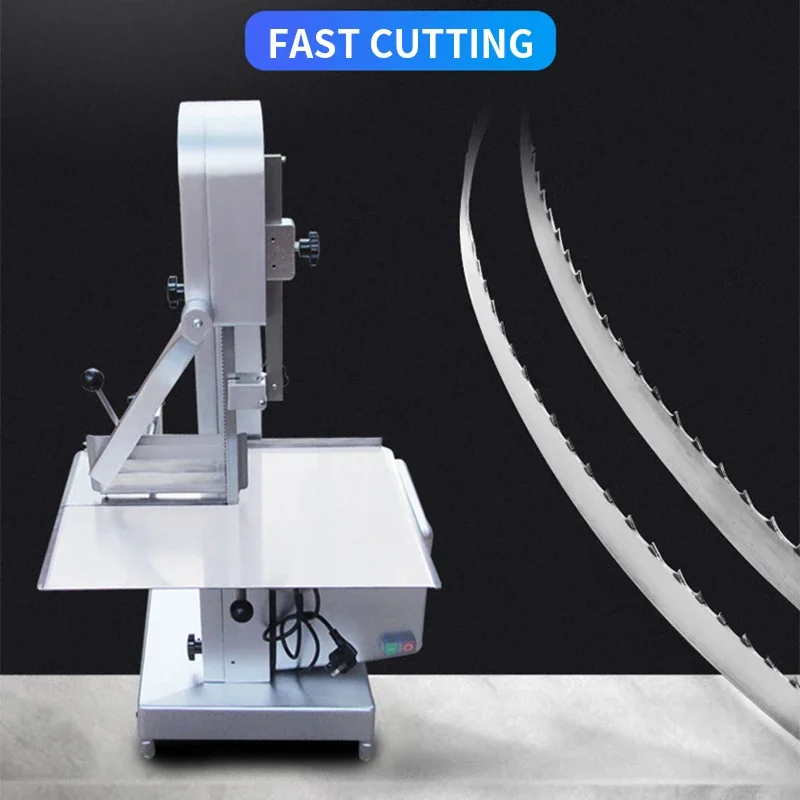 J310 máquina de corte de osso comercial desktop osso cortar carne viu máquina de corte peixe trotter bife