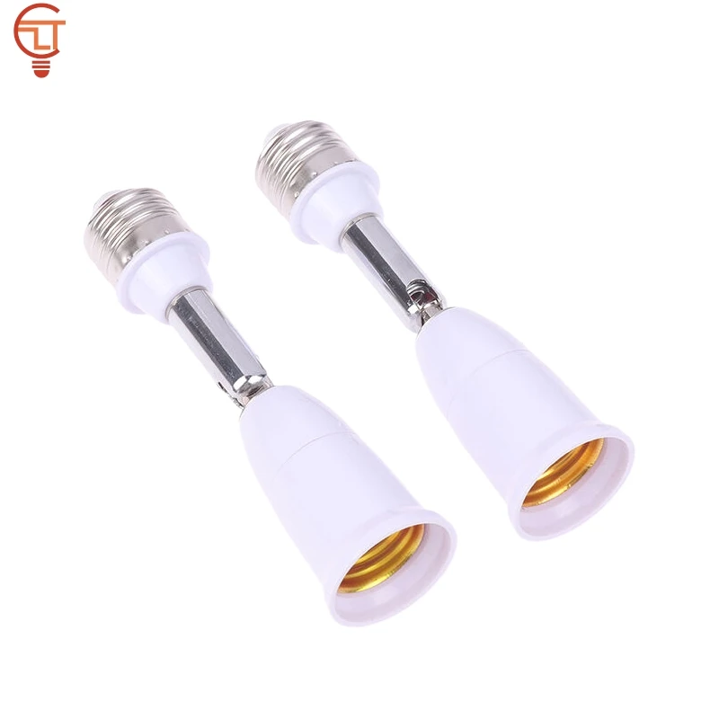 1pc E27 To E27 Holder Extender For E27 Socket Adjustable E27 To E27 Base Converter For Screw Bulb Extension Adapter Universal