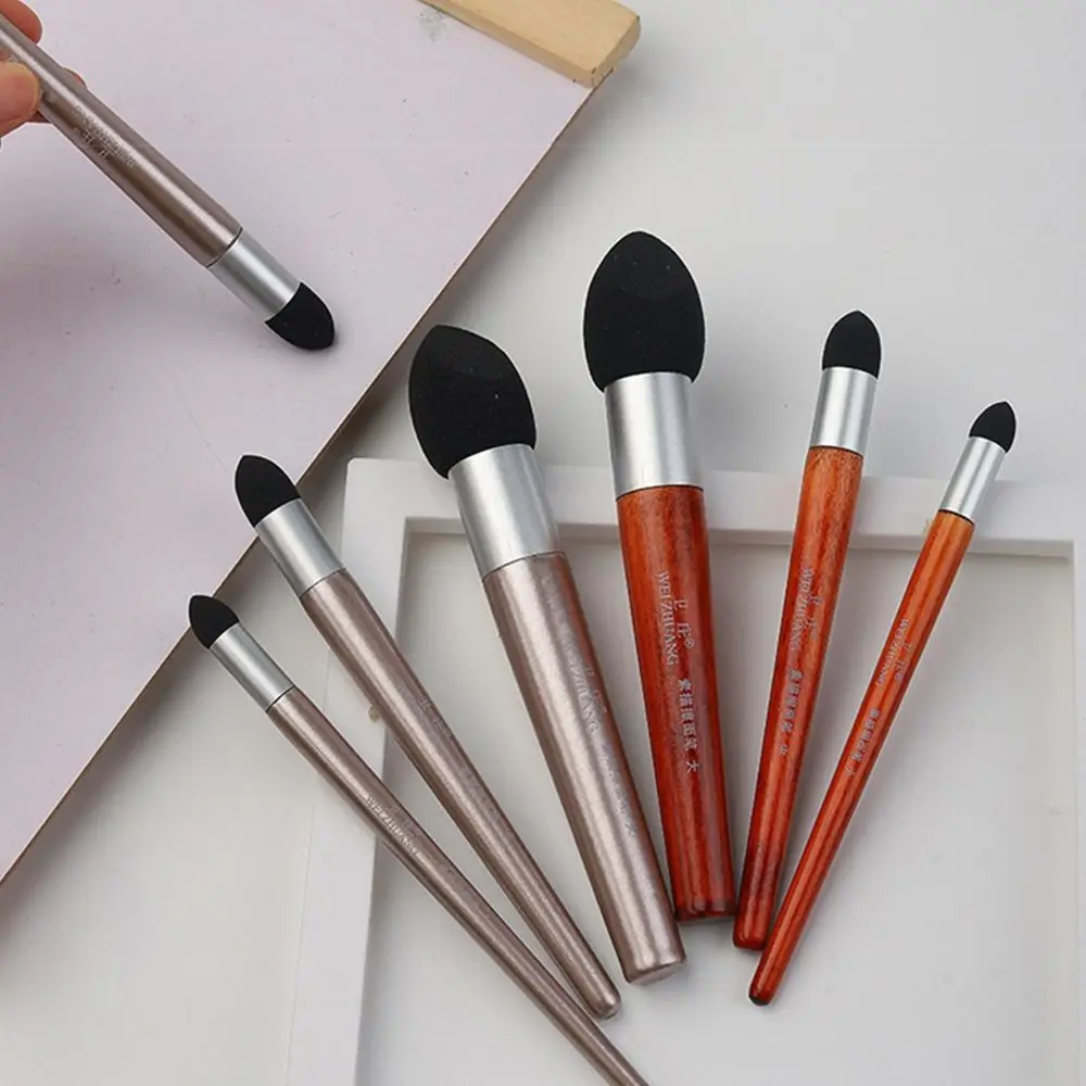 3 ピース/セット再利用可能なスケッチラビングブラシ洗える表面詳細処理レンダリングブレンドスポンジペン