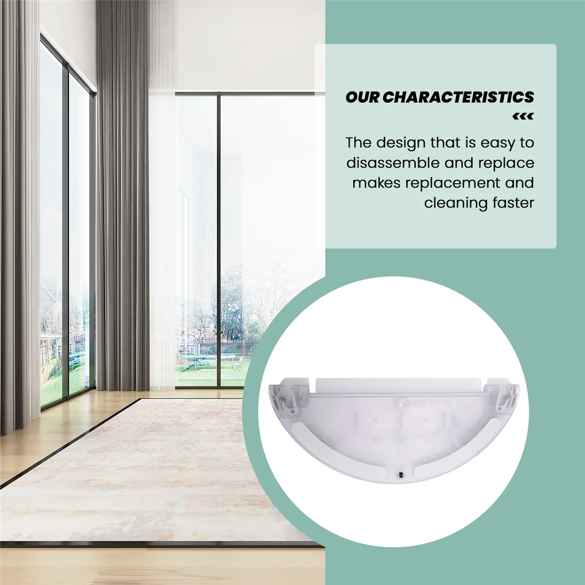 EQAZ-для Dreame D10S D10Spro робот-пылесос запасные части резервуар для воды аксессуары