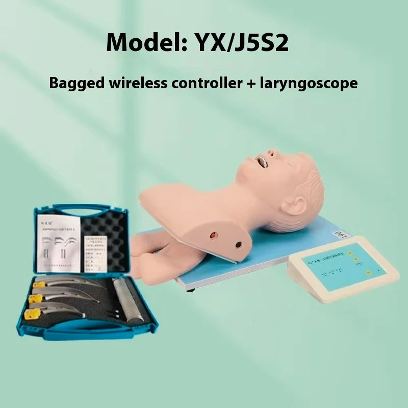 J5S Touch Screen Endotracheal Intubation Training Model Reusable Airway Management Manikin for Anesthesia & Emergency Training