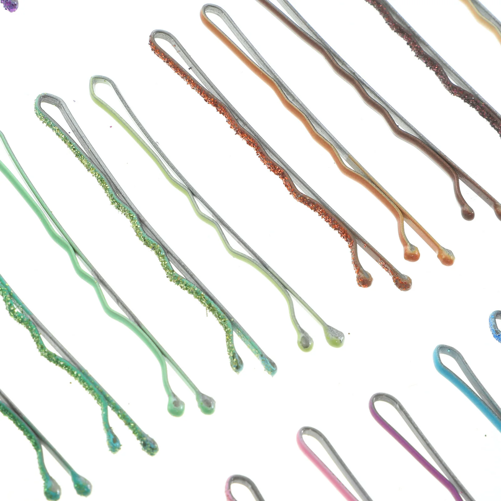 

144 шт., блестящие заколки для волос, металлические заколки для волос, лак, заколки для укладки волос для повседневного официального использования, блестящая заколка для волос