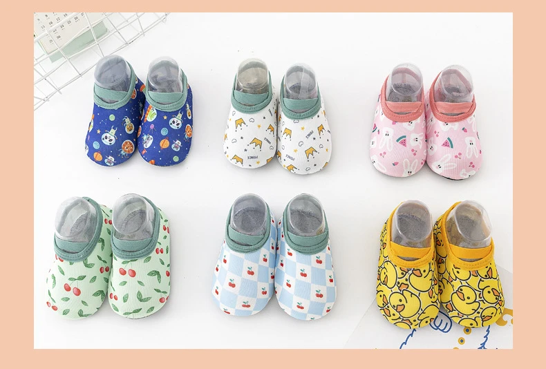 Autumn New Children\'s Floor Socks Indoor Non-slip Baby Toddler Socks Shoes Cute Cartoon Baby Floor Shoes and Socks 1