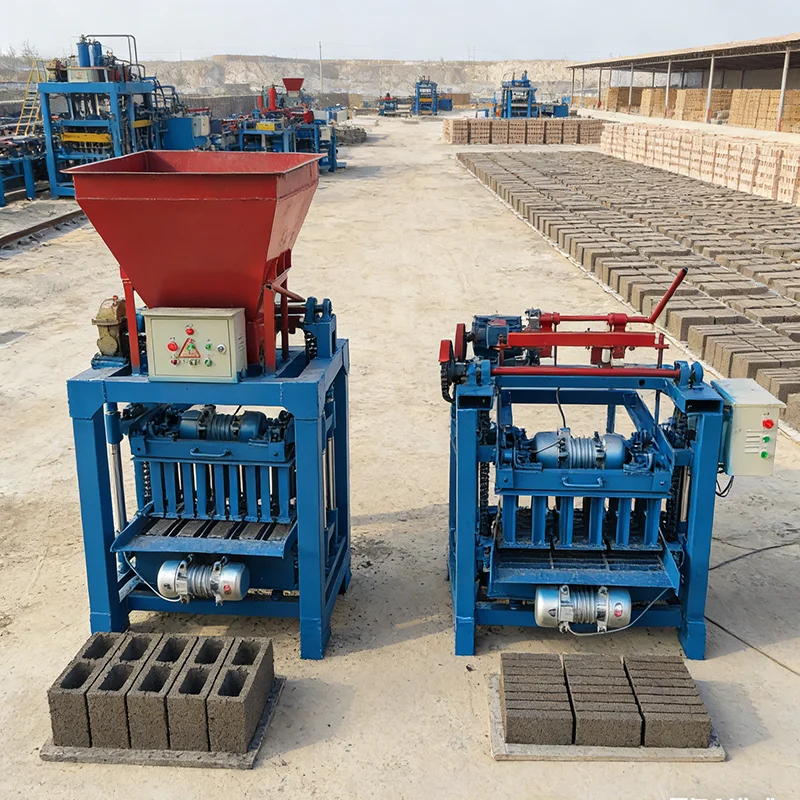 Customized Brick Making Machine Interlocking Clay Brick Maker Machine Brick Molding Machine Low Cost For Rural Construction
