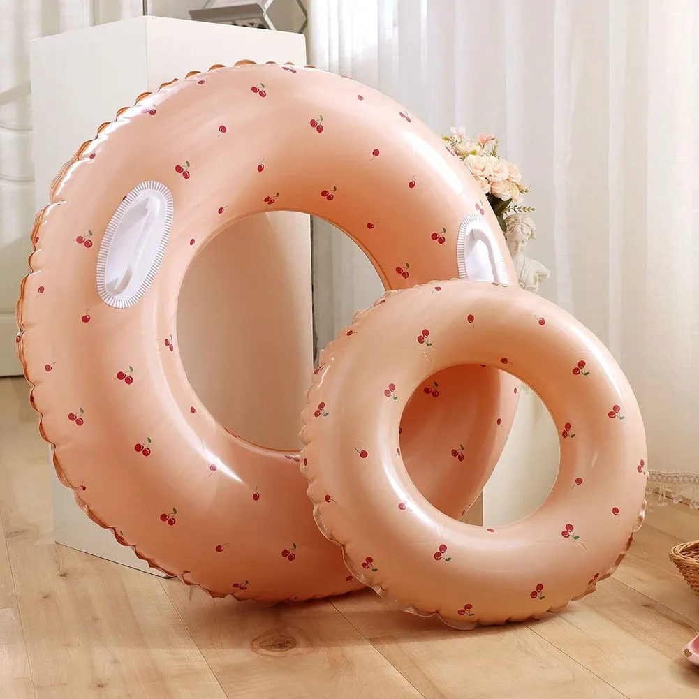 Summer Donut Pool Float Ring Inflatable Swimming Ring Toy Kids Beach Play Outdoor Swimming Pool Play Water Swimming Ring Toy