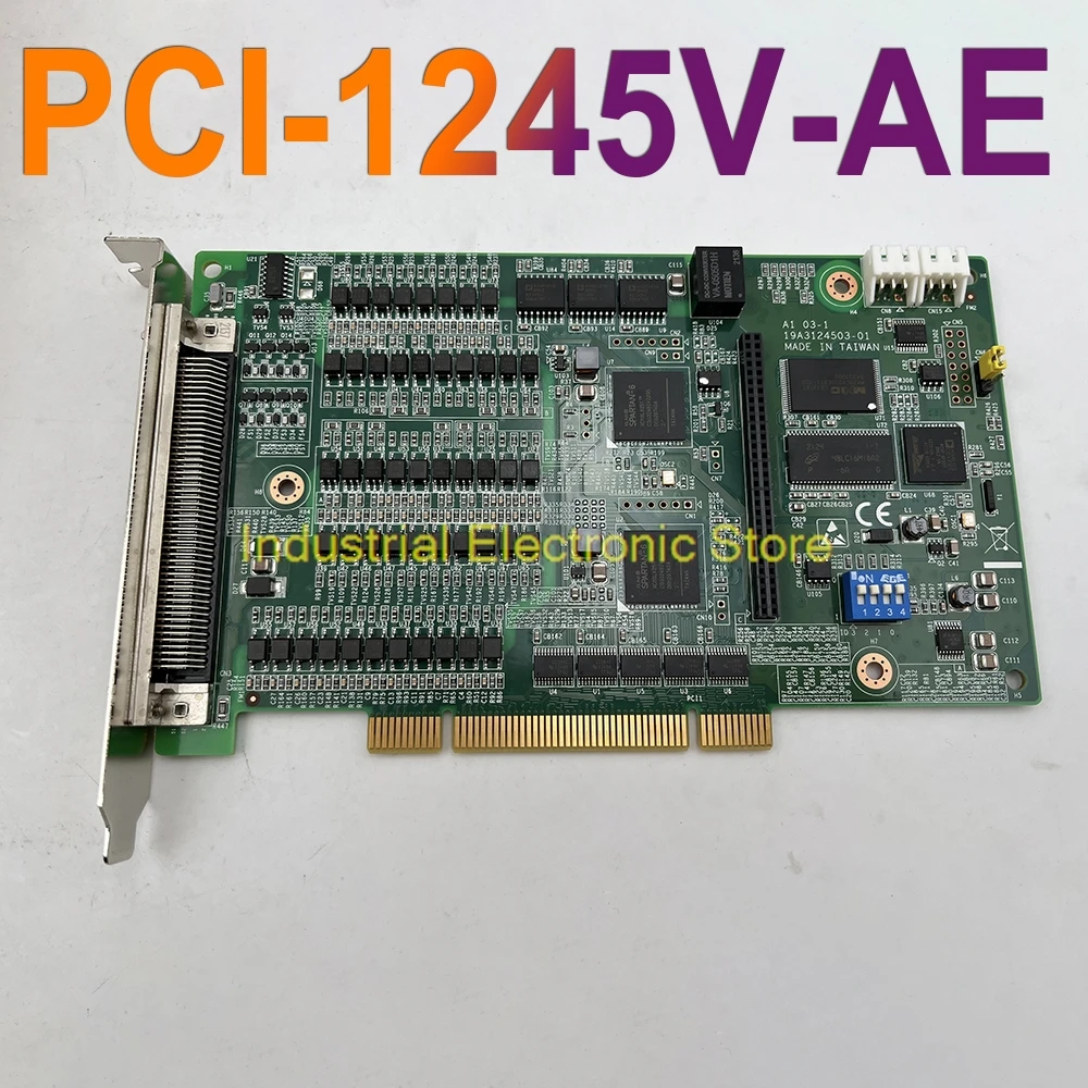 For Advantech Universal PCI Motion Control Card For 4-Axis Stepping Servo Motor Control PCI-1245V-AE