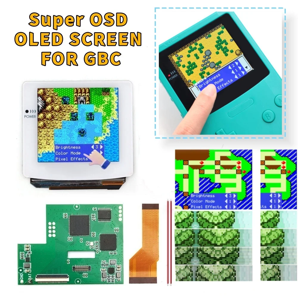 Ecran-amoled-oled-lamine-hispeedido-touch-version-pour-gbc-installation-facile-osd-integre-ecran-retro-pixel-installation-facile-pour-gbc