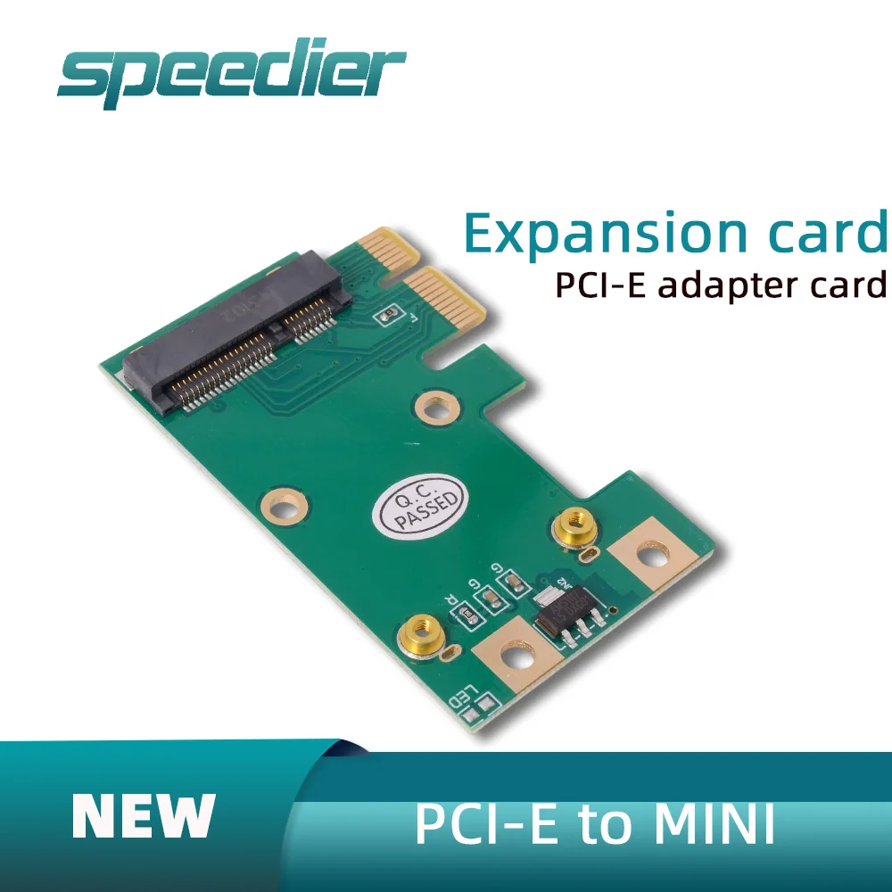 

PCIE X1 To Mini PCIe Adapter Riser Card PCI-e Expansion Card Fast Transfer for Wireless Network Card Support USB 3.0 Adapter