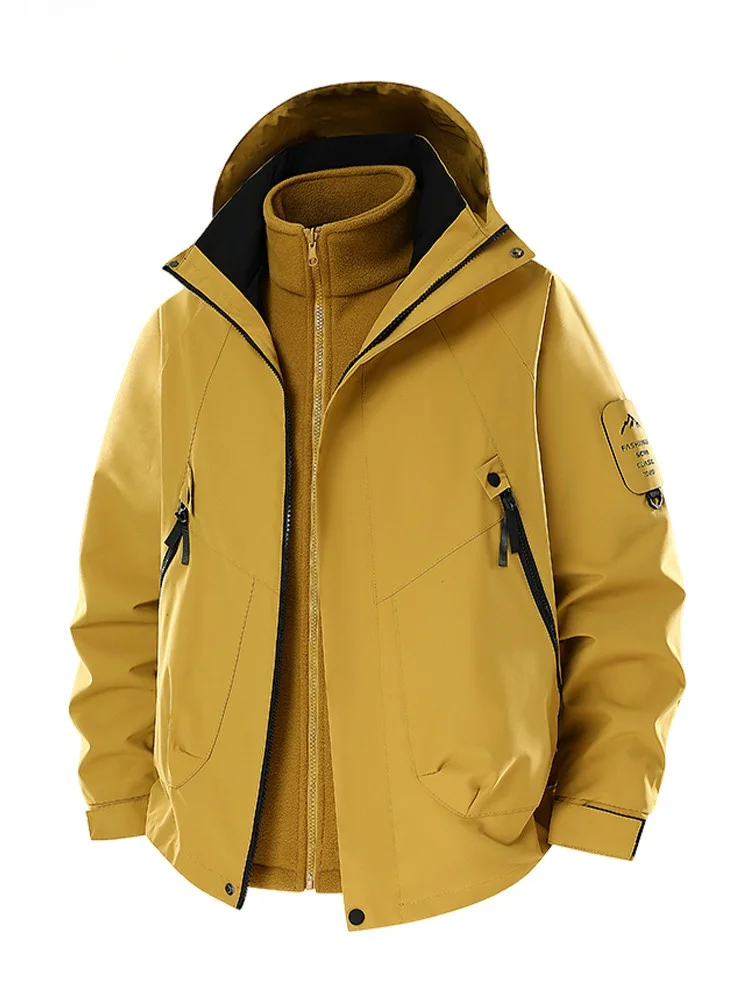 

Rn Thermo Fce Футболка на подкладке со съемным джетом, повседневное теплое пальто для улицы, полиэфирное волокно, длинная застежка-молния...