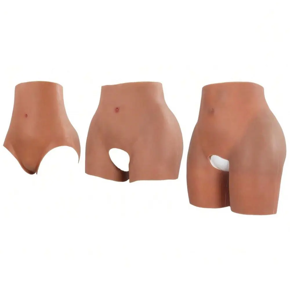 Women's High Waist Shaping Pants Silicone Hip Enhancer Artificial Butt Lifter Enhance Body Curves Hip Opening Underwear