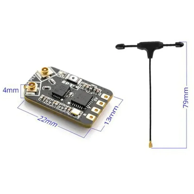 1 pz RP1 RP2 RP3 2.4GHZ Ricevitore ELRS Nano Ricevitore Per TX16S TX12 ZORRO ELRS RC Trasmettitore Radio