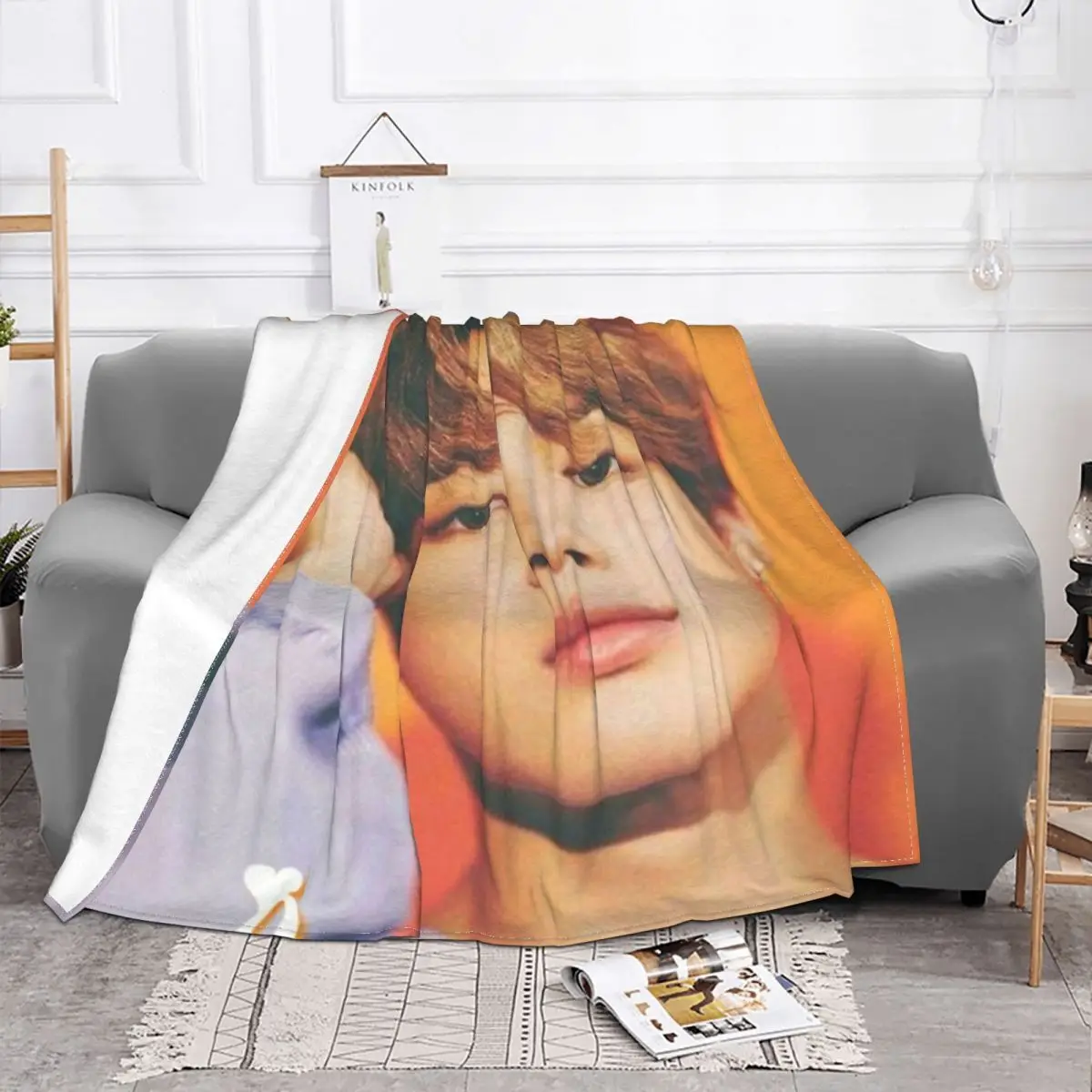 Jimin Plush Bed Blanket Winter Blankets Blankets And Blankets Throw Blanket