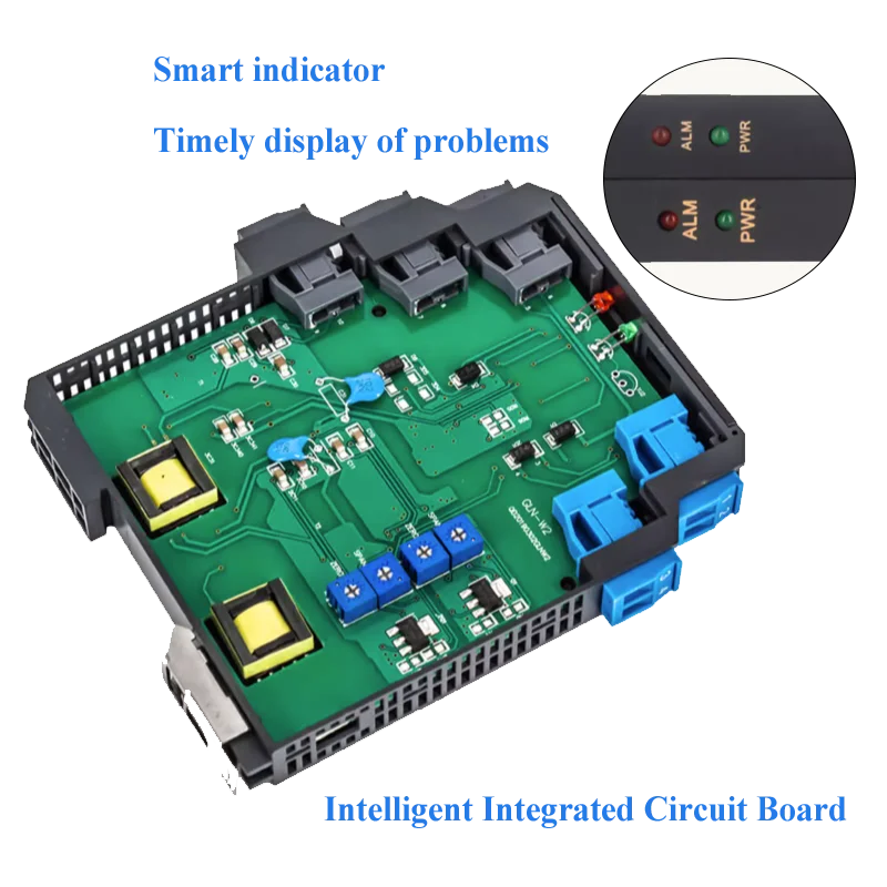 4-20ma to 0-10V 0-5V Signal Isolators 1 In 1 Out Analog Signal Converter 4 20mA Ultra Thin Galavanic Signal Isolation