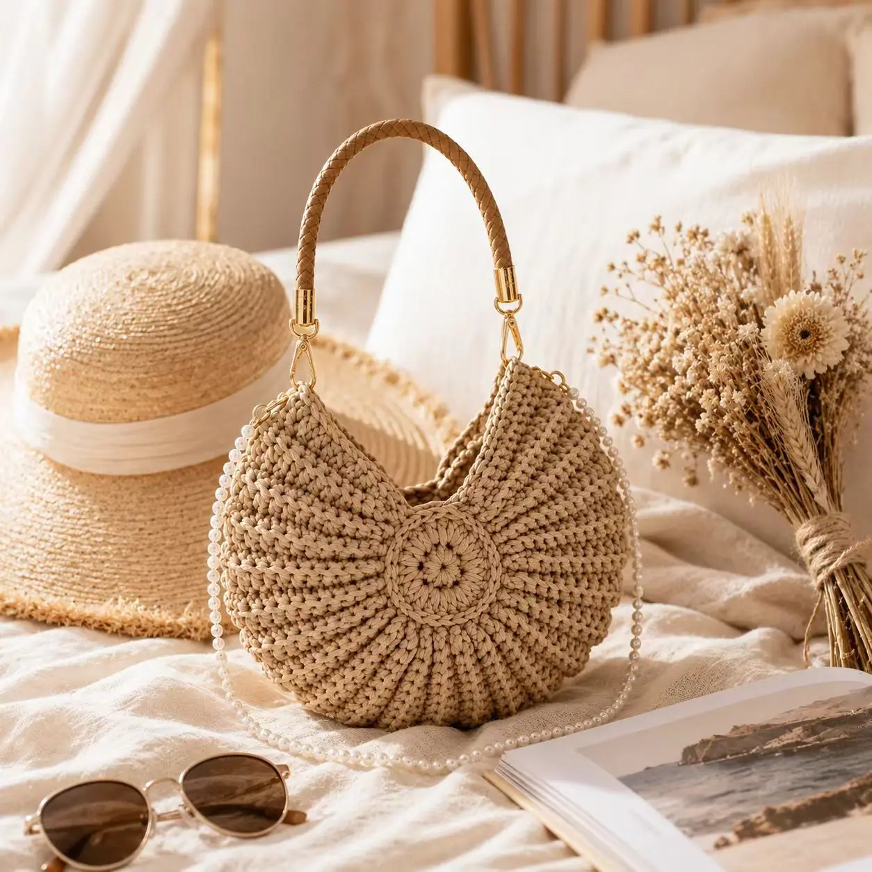 borsa-vintage-a-forma-di-ventaglio-in-paglia-intrecciata-borsa-da-spiaggia-per-signore-con-tracolla-staccabile-in-perle-borsa-a-spalla-casual-da-viaggio-in-vimini