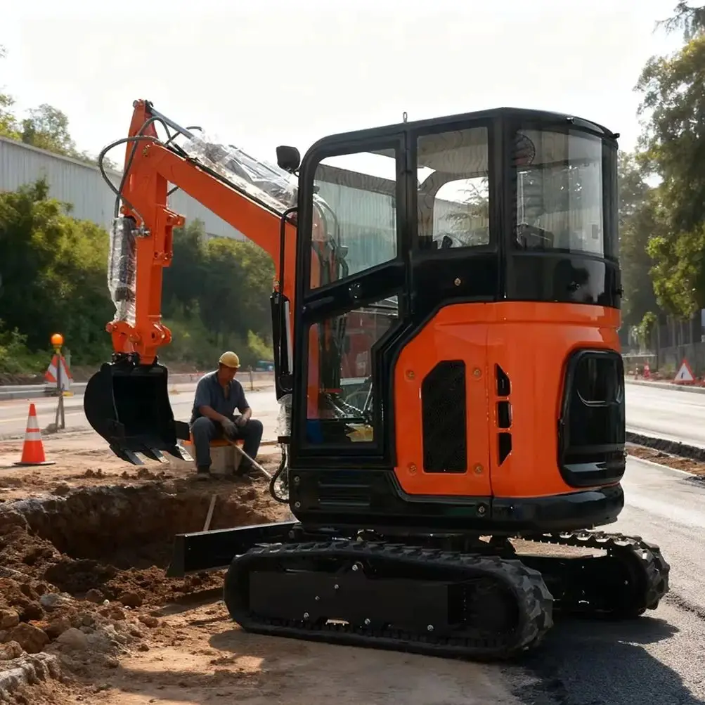 

Free delivery Euro 5 EPA engine excavator 2.5-ton mini excavator CE/EPA China mini excavator