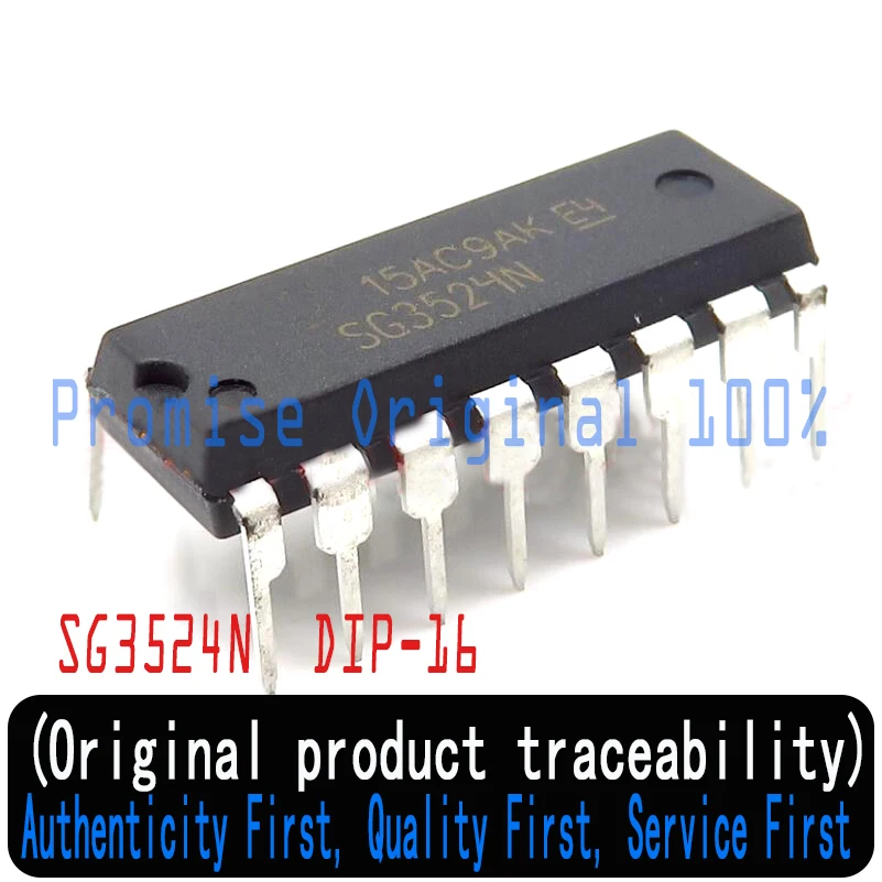 

100% new imported original SG3524N SG3524 DIP-16 dual adjustable PWM control chip