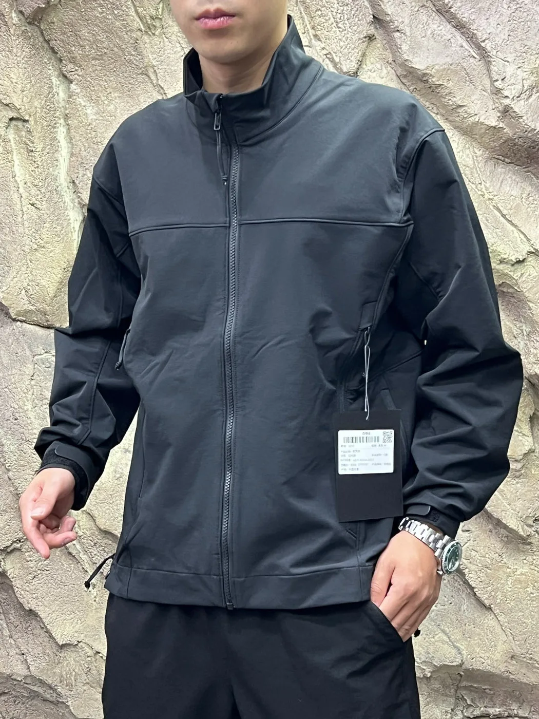Tactical King Version! Zipper Bottom Board! Tear Resistant Fabric! Autumn Men's Outdoor Collar Soft  Jacket