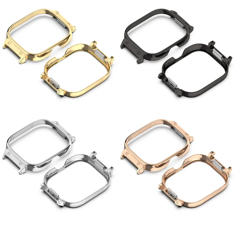 Metal Case Cover For CMF Watch Pro D395 Frame High Quality Smart Watch Protective Accessories Connect 20mm Width Strap