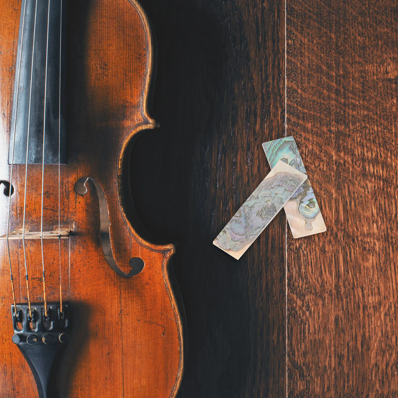 

2 Pcs Instrument Accessories Violin Accessory Bow Supply Straighten Beginner Strips Repair