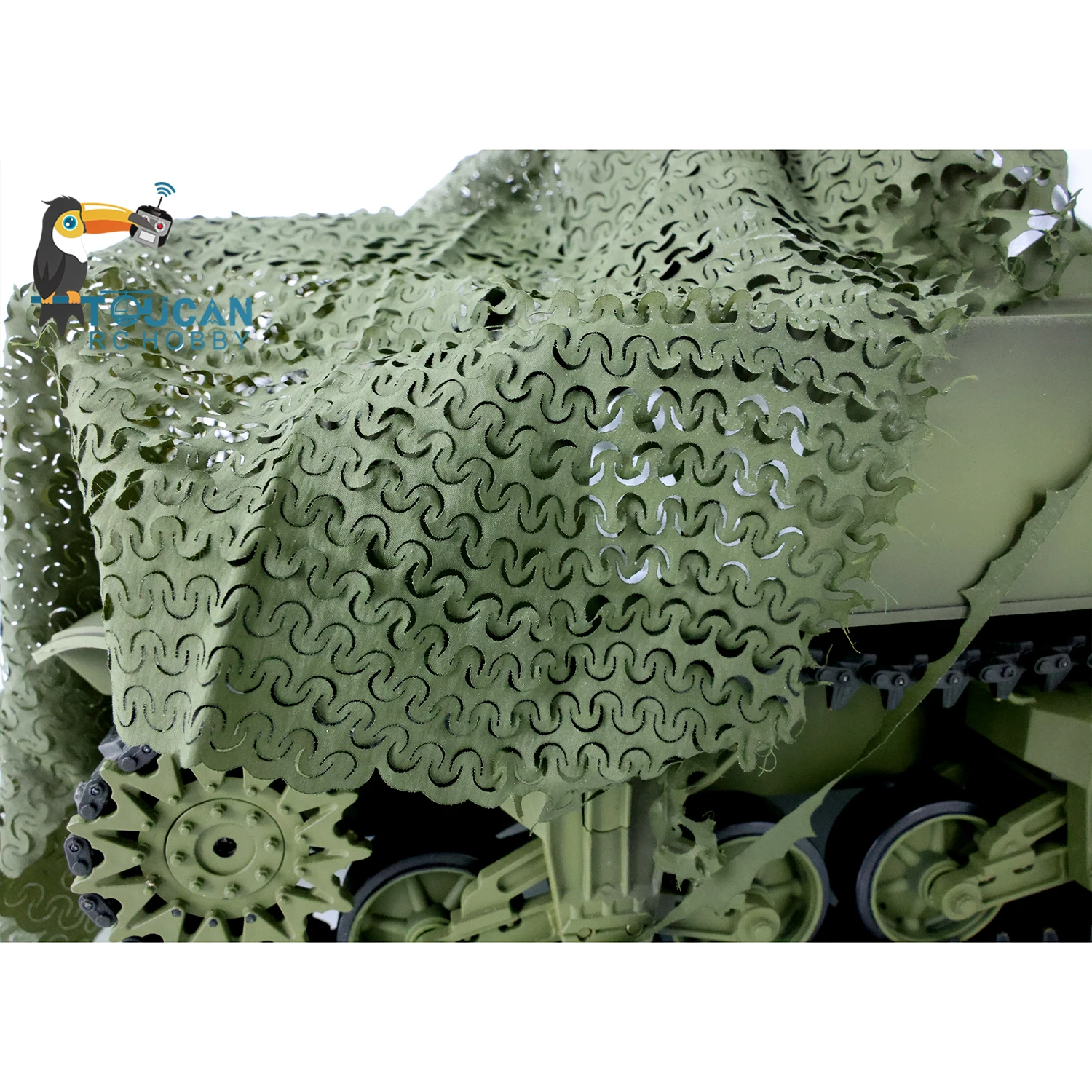 Heng Long Spare Parts Camouflage Net dla Toucan 1/16 RC Tank Military Model Tiger I Challenger II TH20626-SMT8