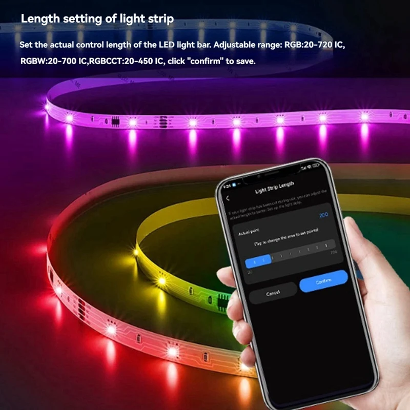 DR03W TUYA SPI WIFI RGB LED Controller Dimmer Arbeit Mit Google Home Alexa Für WS2811 WS2812B WS2815 RGB LED Streifen B
