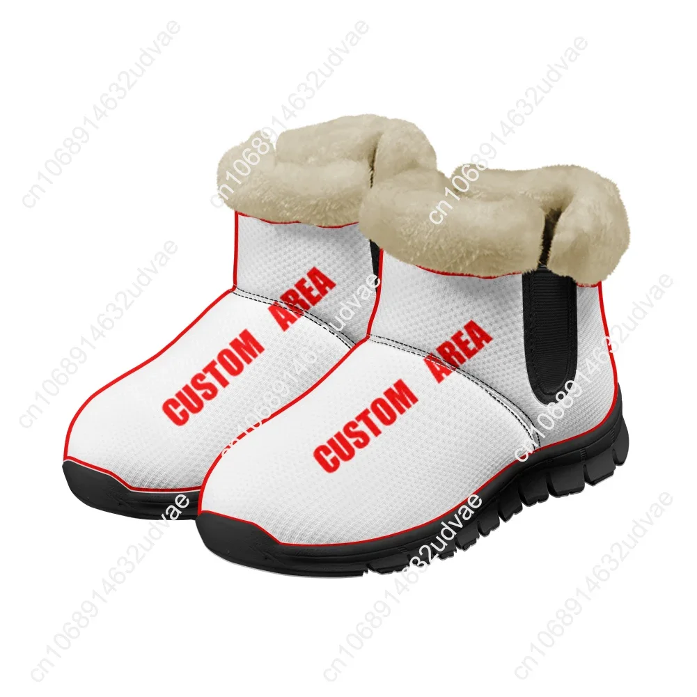 C-chaîne homme bottes de neige hommes femmes adolescent chaussures garder au chaud de haute qualité décontracté léger Couple sport baskets personnalisées