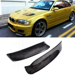 VACOMUL 3 Series Carbon Fiber Car Front Lip Splitters Flaps Bumper Canard Spoiler for BMW E46 M3 1999 - 2006 FRP Flaps Aprons