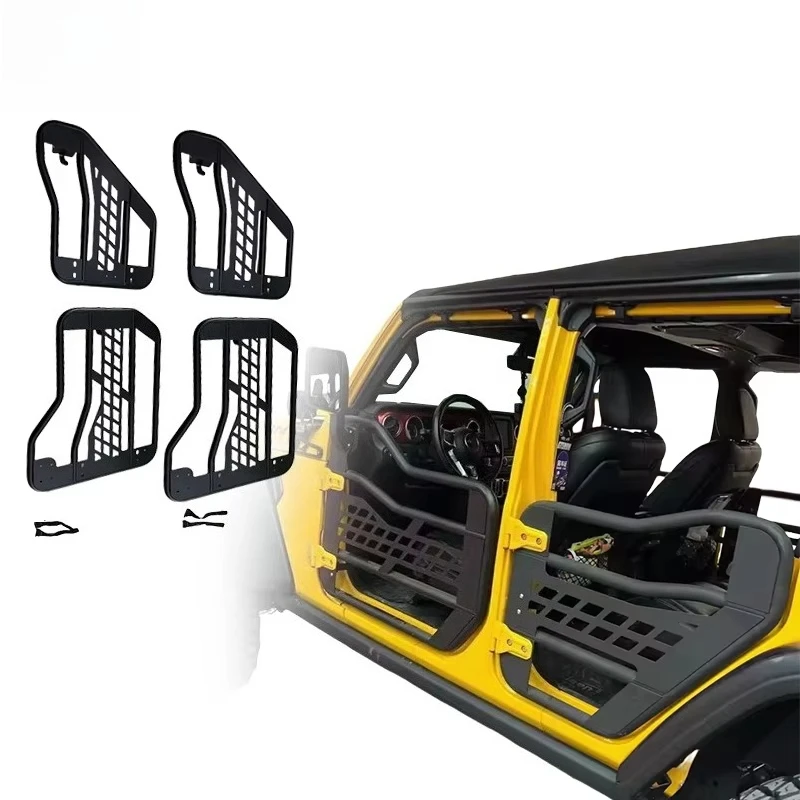 

Hooke Road Tubular Half Door For 2018-2025 Jeep Wrangler JL