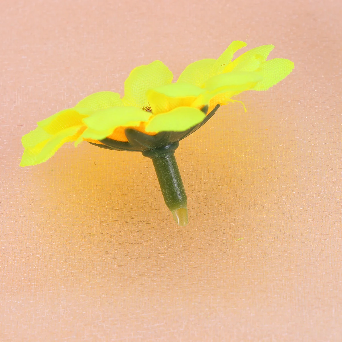 

200pcs Artificial Sunflower Heads Silk Yellow Fake Flowers For Home Decor Wedding Party Diy Wreath Craft Simulation Flower