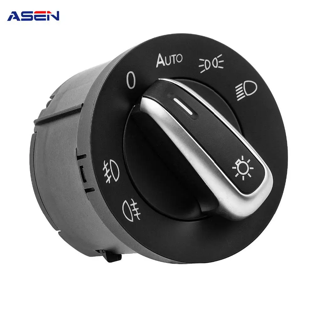 

Car Headlight Switch Fog Light Control 5ND941431B Auto Accessories For VW Passat B6 B7 Golf Jetta MK6 MK5 Tiguan SEAT Volkswagen