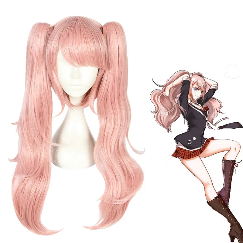 

Xiu Dan, "The Misfit Of Demon King Academy" (Danganronpa) - Egumi Koshijima, Pink Hair Style, 65cm Cosplay Wig 078C