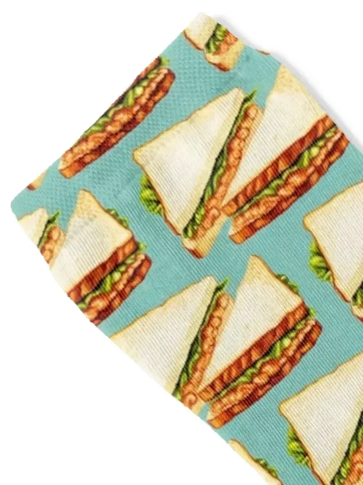 التونة ساندويتش نمط الجوارب مجموعة هدية الكريسماس الجمالية أحذية التنزه الجوارب الذكور المرأة جوارب هدية الكاحل امرأة الجوارب الرجال