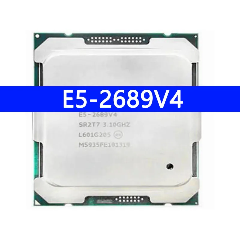 

E5-2689V4 CPU 3.1GHz 25MB 165W 10 Cores 20 Threads processor LGA2011 for X99 server motherboard