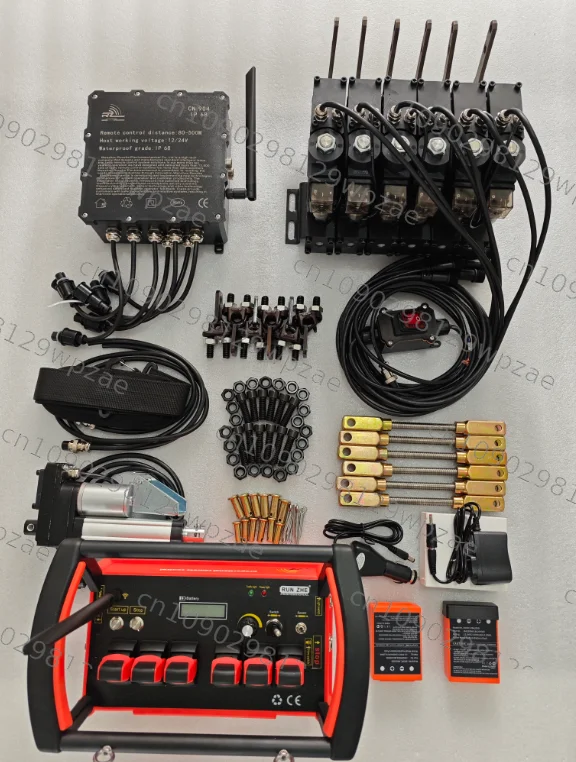 Four levers Car Crane Wireless Intelligent Remote Control Concrete Value Kit Joystick Proportional Radio Remote Control