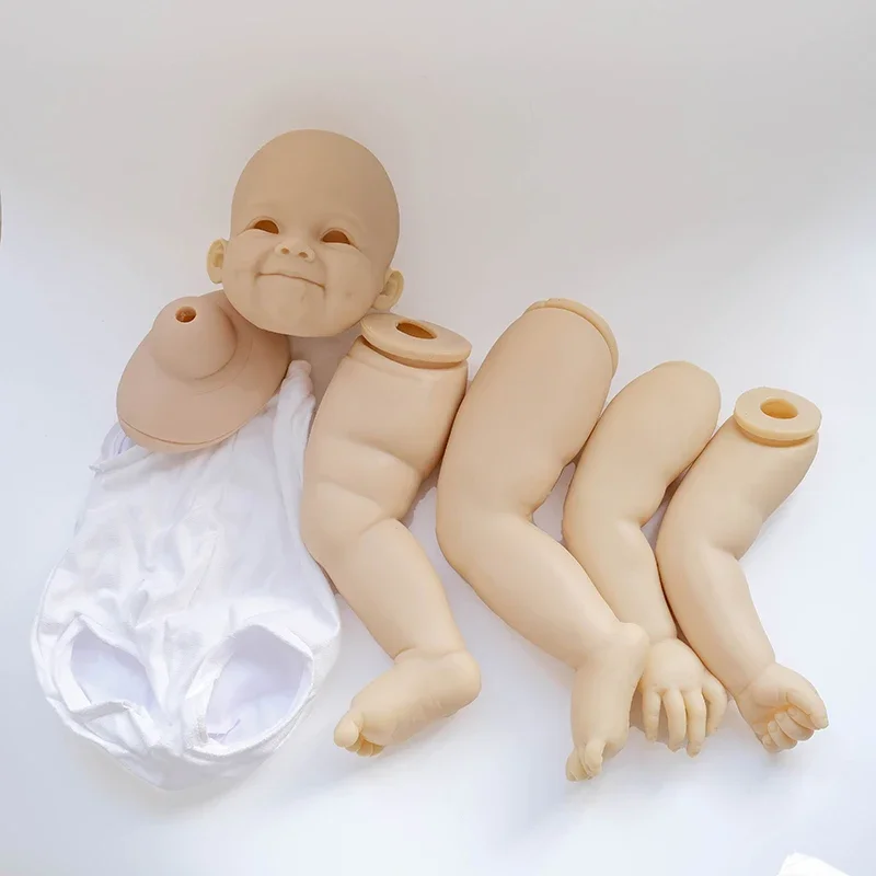 Kit de boneca reborn inacabada e sem pintura de 28 polegadas Raya Lifesize cor fresca peças de boneca de toque macio