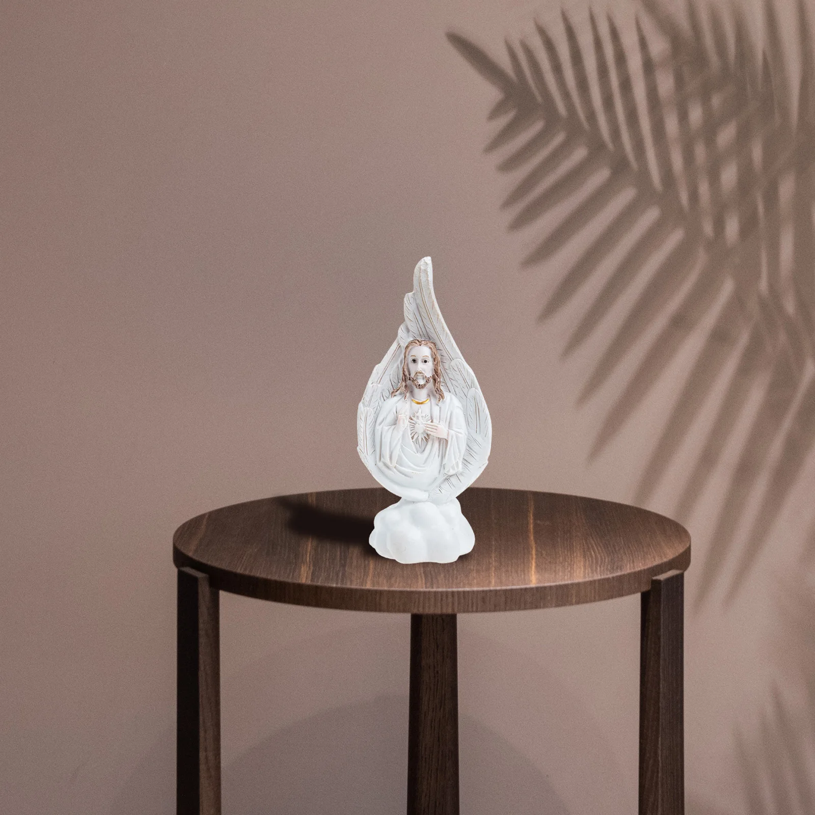 

Resin St. Jesus Adornment Exquisite Appearance Home Office Living Room Room Decoration Religious Ornament