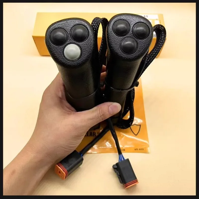 1 Pair Joystick Handles for Carter 320/323/330/336/345/349/350GC/GX Wood Catcher Joystick Handle