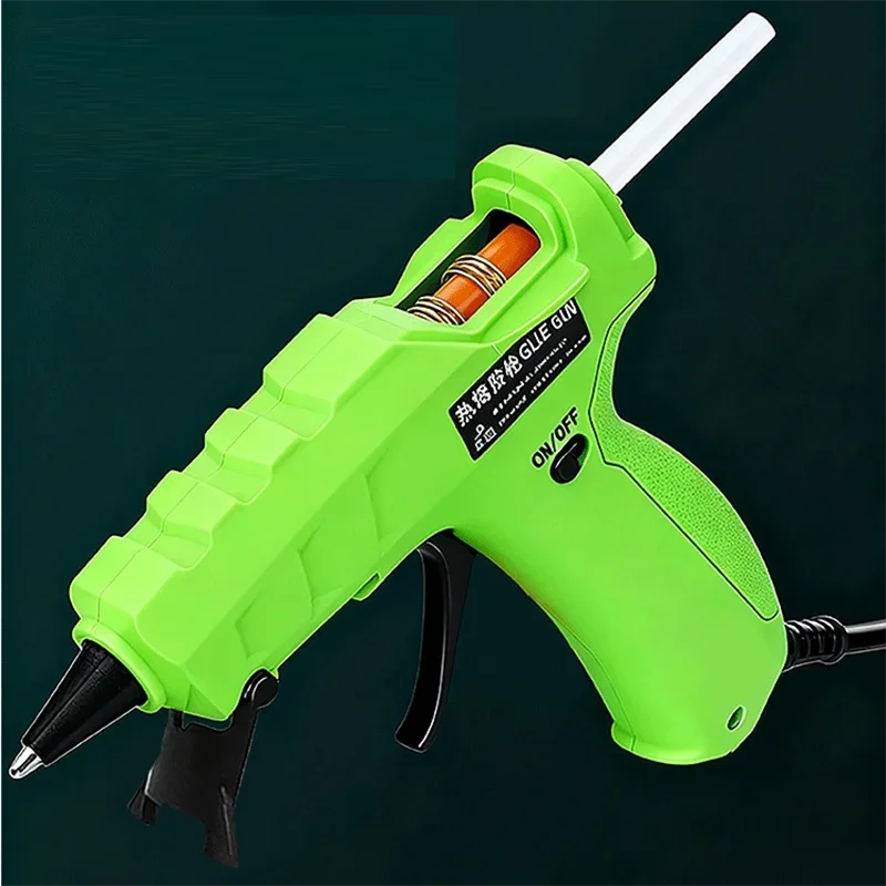 

Высококачественный пистолет для горячего клея DIY Мини-бытовой пистолет для горячего клея, совместимый с 11 мм клеевыми палочками, многофункциональный инструмент для ручного ремонта