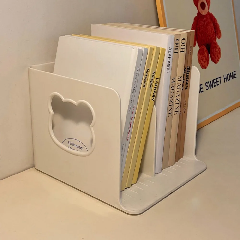 

Practical Multi-layer Design Desktop Book Stand Efficient Easy to Install Layered Book Shelf Student Storage Rack Study Room