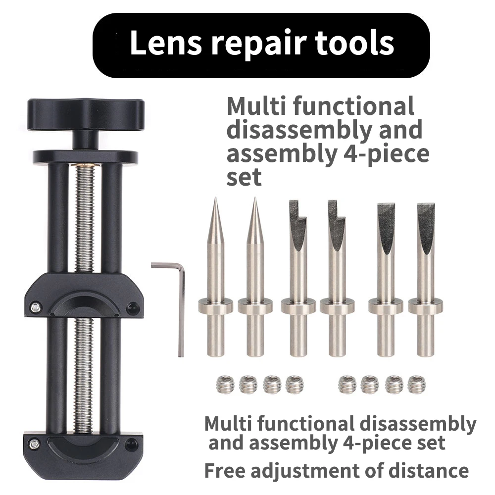 Universal-Objektiv reparatur werkzeug Multifunktion objektiv Filter rings chl üssel Schraubens chl üssel offenes Werkzeug Aluminium legierung für 25mm-100mm Kamera objektiv – Detail 1