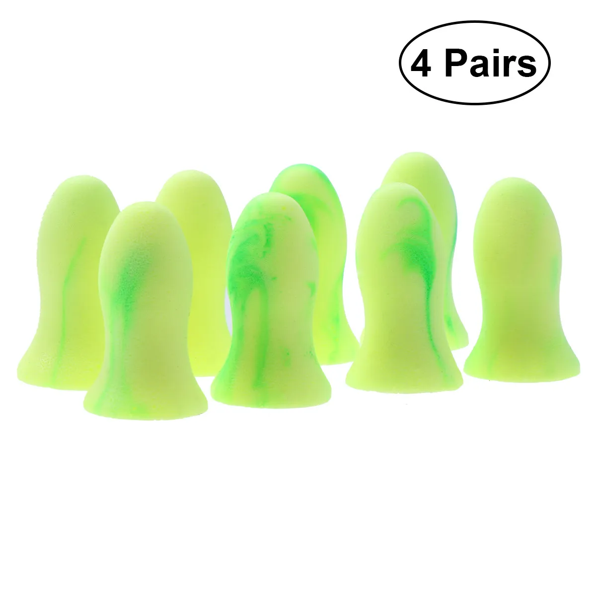4Pairs Ergonomic Noise Reduction Ear Plugs Sleep Earplugs Hearing Protection for Snoring Loud Environments Travel Work Study