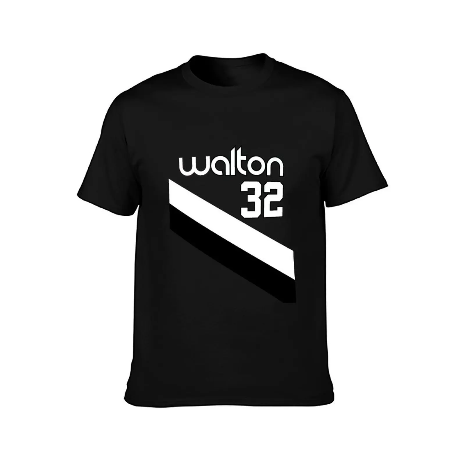 Bill Walton Portland Jersey 1 T-Shirt Athletic Fit Sports Short Sleeve Top T-Shirt