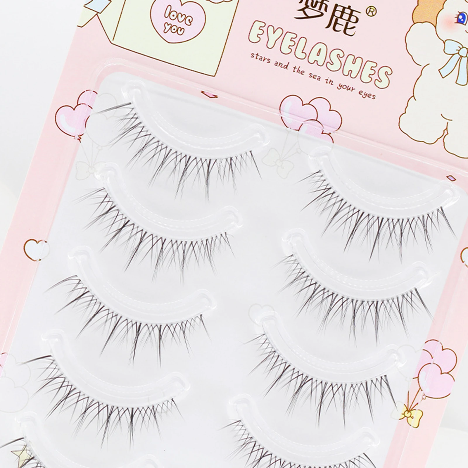 Simulation de grappe de cils individuels, Extensions de maquillage, bande de cils pour la beauté des yeux, Cosplay, outil de maquillage DIY