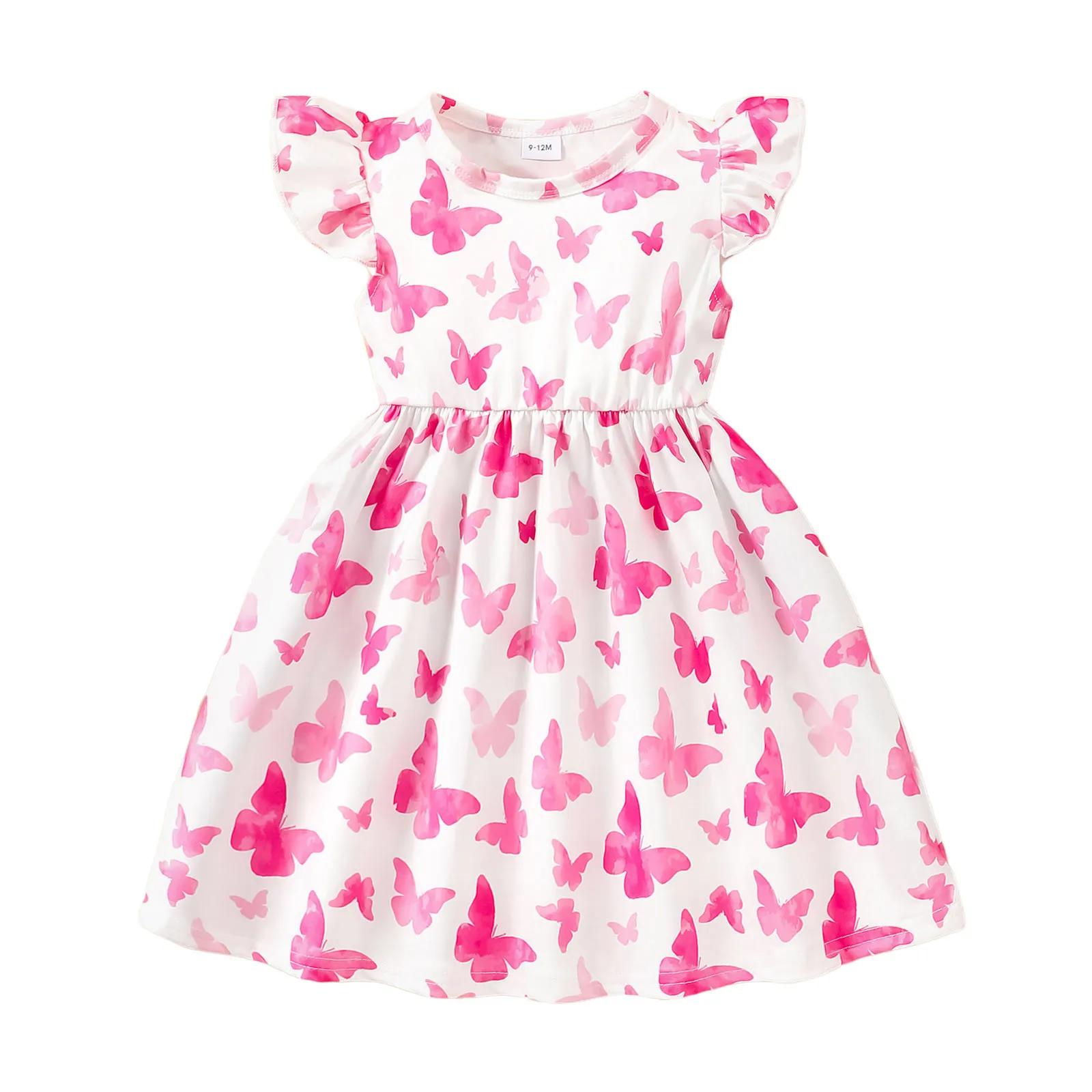 2024 New Kids Clothes Girls Dress 2 3 4 5 6 Years Summer Sleeveless Cute Casual Floral Toddler Princess Dress Baby Girl Clothes