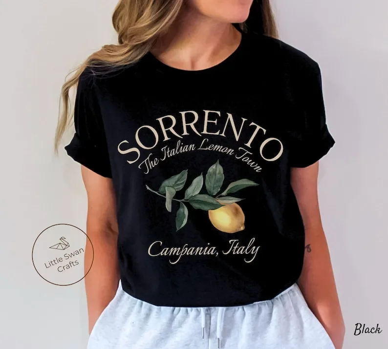 Sorrento Shirt, Italy Campania, Italian Lemons T-shirt